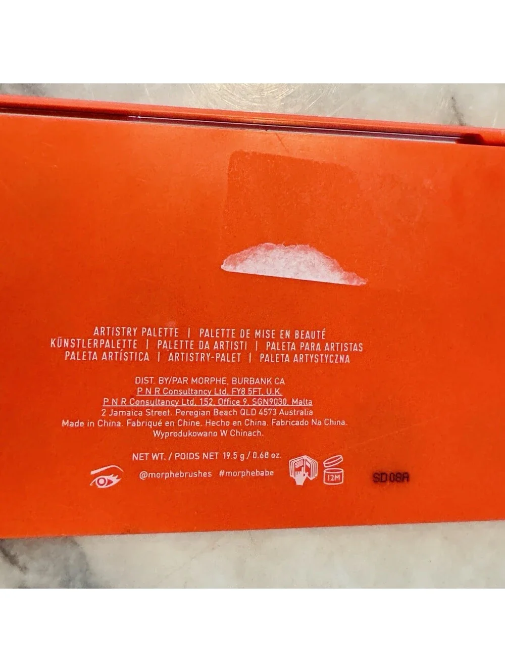 NEW MORPHE Eyeshadow PALETTE 18S Sunset Beats Warm Matte Shimmer Sparkle Golden
